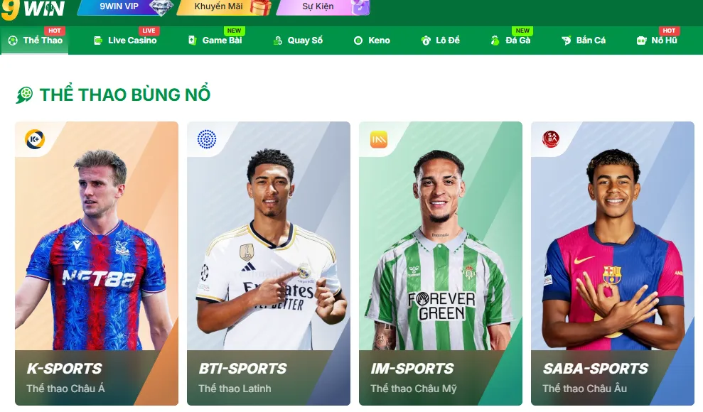 Đa dạng hình thức cá cược thể thao