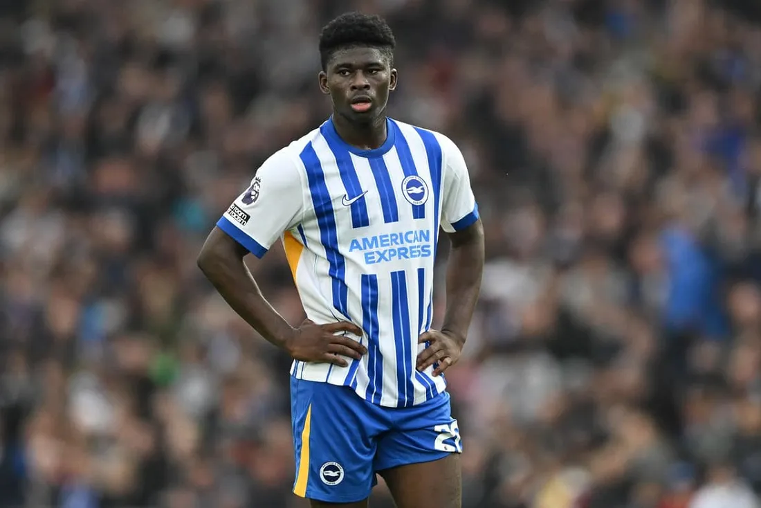 Baleba thi đấu thành công tại Brighton